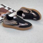 Nunez Platin Sneaker - Platin/Leopar